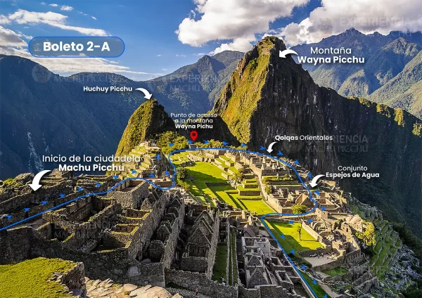 Circuito, Ruta o Boleto 2-A, Machu Picchu