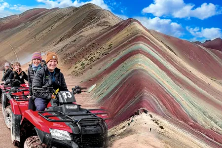 Tour desde Cusco Montana de 7 colores en cuatrimotos | Experiencia Machu Picchu